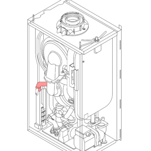 7683857 - BAXI - 600 Range - 624 - Kit Condensate Pipe